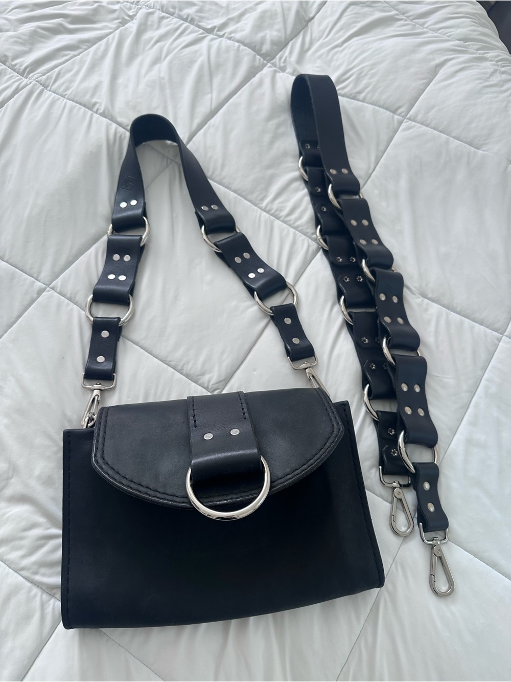 Alaina Roth leather shoulder/crossbody bag